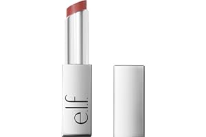 e.l.f. Glow Reviver Slipstick, Tinted Lip Oil Stick, Non-Sticky & Hydrating for a Soft-Shine Finish, Vegan & Cruelty-Free, Mauve Mentality
