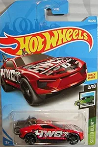 Hot Wheels 2019 Basic Vehicle Speed Blur: Rise N Climb (Red/Black) - Int. Card