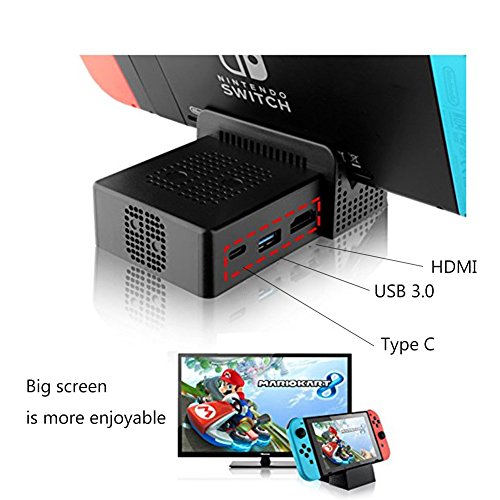 Scorel Nintendo Switch Dock Construido en Chip Light Compact Port til Reemplazo Perfecto para Nintendo Switch reviews Scorel Nintendo Switch Dock Construido en Chip Light Compact Port til Reemplazo Perfecto para Nintendo Switch