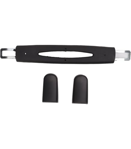Poignées en cuir pour boîte, accessoires de rechange pour poignées de coffre à bagages noir/bronze, poignées de valise en cuir vintage avec vis pour étui à bijoux - France