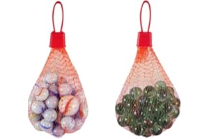 The Home Fusion Company Los mármoles de cristal clásicos tradicionales juegan 50 canicas en red