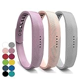 Material: silicona flexible, cómodo y duradero. Cierre de hebilla de metal, mantenga su pulsera en su lugar y ajuste la longitud.