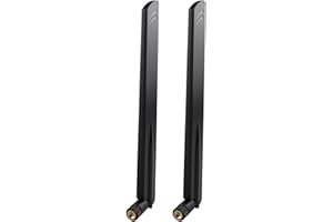 Futheda 2 Piezas Antena 4G LTE SMA Macho Antena 10dBi para Orange Vodafone Huawei Netgear ZTE 4G LTE Router Gateway Teléfono de Casa Módem Celular Router Gateway Trail Cámara