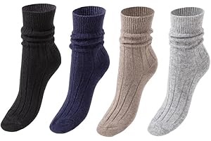 Prisco Calze Cashmere Donna Calzini Lana e Cachemire Termici Invernali Made in Italy Idea Regalo Natale