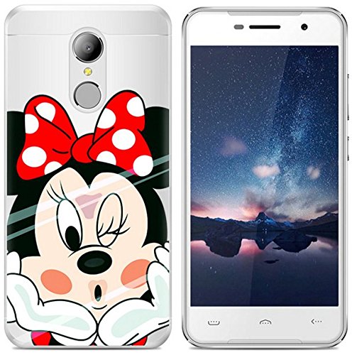 PREVOA Colorful Silicona TPU Funda Case Protictive para HOMTOM HT37 HT37 PRO Smartphone - 4