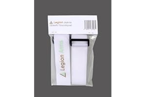 Legion Arms Teamschleifen/Marker, Armbinden, für Airsoft und Paintball, Oberarm, Doppelklett, rot, blau