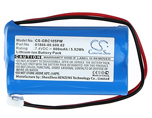 Akku-King Akku kompatibel zu Gardena C1060 plus Solar – ersetzt 01866-00.600.02 – Li-Ion 800mAh - 5