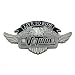 Produktbild Pin's Abzeichen Adler Vtwin Live to ride für jacke und weste biker