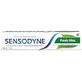 Sensodyne Toothpaste Fresh Mint, Sensitive tooth paste for daily sensitivity protection, 75 gm