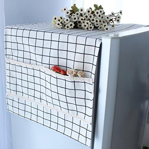 Qearly Elegant Fabric Dust Proof Cover Storage Cover Space Saving Bag-White