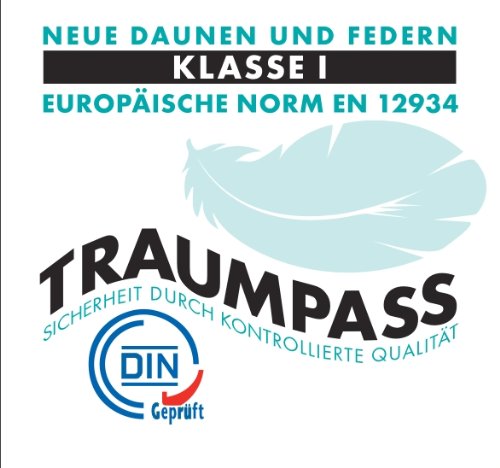 Daunen Matratzenauflage 140×200 cm 2-lagig, 10cm hoch, 90% Daunen, nur bei uns erhältlich - 6