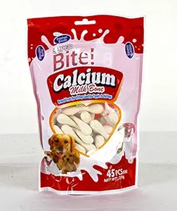 Lal Pet Super Bite Calcium Milk Bone - 45 Pieces