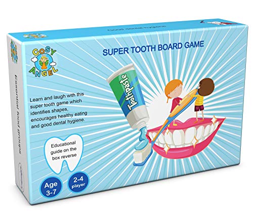 COSY ANGEL Super Tooth Educational Board Game for Toddlers Learning Games for Children Game for Kids