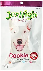 JerHigh Cookie Cheese Dog Treats, 70 g