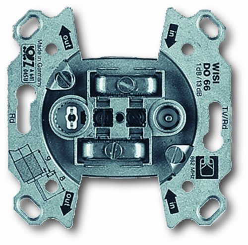 Preisvergleich Produktbild Busch-Jaeger 0231-101 Antennensteckdosen-Einsatz Radio / TV / SAT