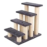 Pedy Stabiler Kratzbaum Kratzbett Kletterbaum Katzenkratzbaum Katzenmöbel (Modell fünf)