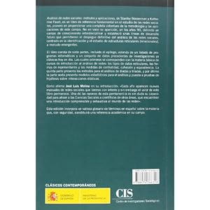 Análisis de redes sociales (C.I.S) (Clásicos Contemporáneos)
