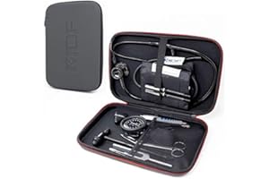 MDF Instruments Étui de transport stéthoscope dur - Grand (MDFSCL12)