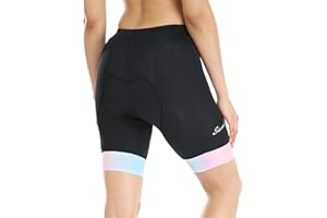 Santic Cycling Shorts Women Padded Cycle Shorts Women Cycling Capris for Women - Martha