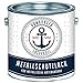 Produktbild Metallschutzlack GLÄNZEND Schwarzblau RAL 5004 Blau Metallschutzfarbe Metalllack Metallfarbe // Hamburger Lack-Profi (2,5 L)