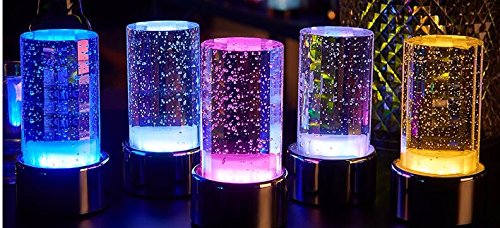 Preisvergleich Produktbild SQDTNSLT-USB wiederaufladbare LED-Tischlampe Tischleuchte Crystal Bar home moderne, minimalistische KTV bar Tischleuchte Nachtlicht,Kerze gelb