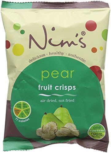 NIM'SAir Dried Pear Crisps 22 g (Pack of 12)