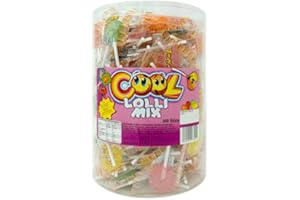 Cool Lolli Mix Boîte de 200 sucettes 5 g Boîte de 1 kg