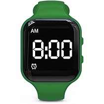 e-vibra Orologio con sveglia vibrante, orologio promemoria per imparare a usare il vasino, per ragazzi/ragazze, con timer (viola