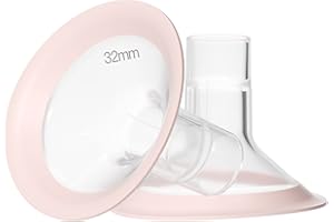 ‎NCVI NCVI Milchpumpen-Flansche 32 mm, authentische NCVI und Ersatz-Milchpumpenteile ohne BPA, 2 Stück (32 mm Flansch)