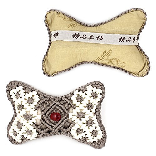 Preisvergleich Produktbild DealMux Paar Autos mit Reißverschluss Hals Kopfmassage Pad Kissen