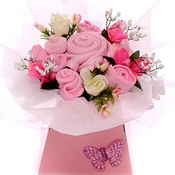 baby girl clothes bouquet