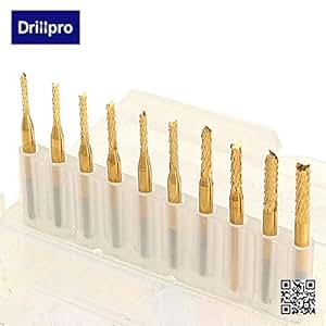 Akozon Punta Fresa Drill Milling Cutter Fresa A Candela Punta A Sfera