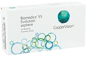 BIOMEDICS EVOLUTION Biomedics 55 Evolution Monatslinsen weich, 6 Stück / BC 8.6 mm / DIA 14.2 / -3,50 Dioptrien