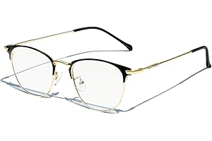 KANASTAL Blaulichtfilter Brille Ohne Sehstärke TR90 Anti Blaulicht Brille Herren und Damen Blaufilter Brille Entspiegelt für PC/Handy/TV/Gaming UV 400 Schutz
