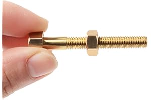 ZQION Enjoyer Nouvel écrou de la vis de Fermeture Close up Tours de Magie Gimmicks Magiques rotatifs Super finaux