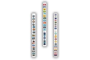 Anwicar Magnettafel - Magnetische Pinnwand - ideal für Magnete und Notizen - magnetisches Whiteboard - beschreibbare Tafel - inkl. Montageset - 50x6 cm - Weiß