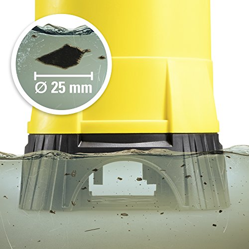 TROTEC TWP 4025 E Schmutzwasser Klarwasser Tauchpumpe, 400 Watt Leistung, bis zu 7.500 Liter Wasser (max. 5 m Tiefe) , Fremdkörper bis 25 mm, Automatisches Ein- und Ausschalten dank des stufenlos einstellbaren Schwimmschalters - 3