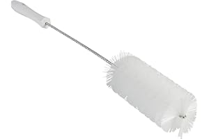 VIKAN Tube Brush, Ø60 mm, 510 mm, Medium, White