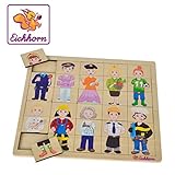 eichhorn holzpuzzle mit sound geeignet für Kinder ab 2 Jahren
