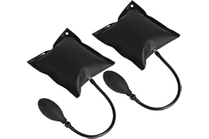 Prmape 2 cojines de montaje, elevador de cojín de aire, herramienta de alineación, carga de hasta 200 kg