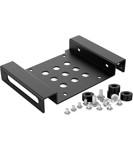 Kit Montaggio Disco Rigido - 2 Staffe Per SSD Da 2.5 A 3.5, Con Viti E Cacciavite - Foto 8