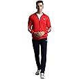hummel Promo Men's All weather Regular Fit Track Suit with Zipper and Pockets Comfortable Breathable Stretchable Soft Fabric For Everyday Use Ideal for Gym Training or Running Loungwear