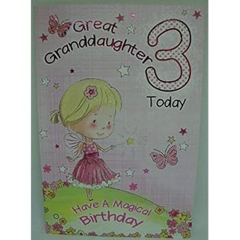 granddaughter 3rd birthday card