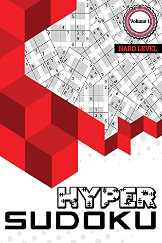Buy Hyper Sudoku 300 Hard Level Sudoku Sudoku Hard Puzzle Books Hard 