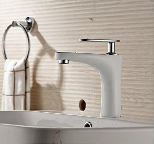 Faucet can pass hot water cold paint straight plate simple copper 1/2-Inch