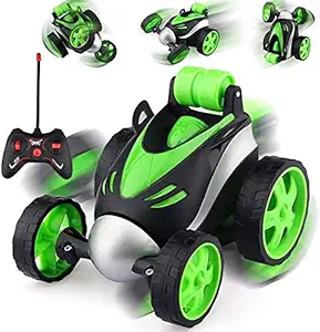 Sopan Stunt Car, 4WD 2.4GHz Double Sided Rotating 360 Flips Vehicles, Drift High-Speed Off-Road Stunt Truck Toys for 3 4 5 6 7 8-12 Year Old Boy Toys Birthday Gifts Multicolor