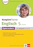 Klett KomplettTrainer Englisch 5. Klasse: Gymnasium - Der komplette Lernstoff by