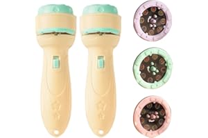 NHQZ 2 PCS Torcia Proiettore per Bambini | 104 Modelli di Luce + Storie per la Nanna | Giocattolo Educativo con Effetti Visivi