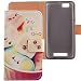 Produktbild Lankashi PU Flip Leder Tasche Hülle Case Cover Schutz Handy Etui Skin Für ZTE V6 Max / Blade A610 / Blade A612 5" Lovely Design