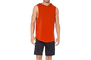 Viisendy Pro Felpa con Cappuccio da Allenamento da Uomo Canotte Allenamento Atletico Bodybuilding Felpa con Cappuccio Senza Maniche Camicie Maglietta Muscolare Senza Maniche da Palestra in Cotone